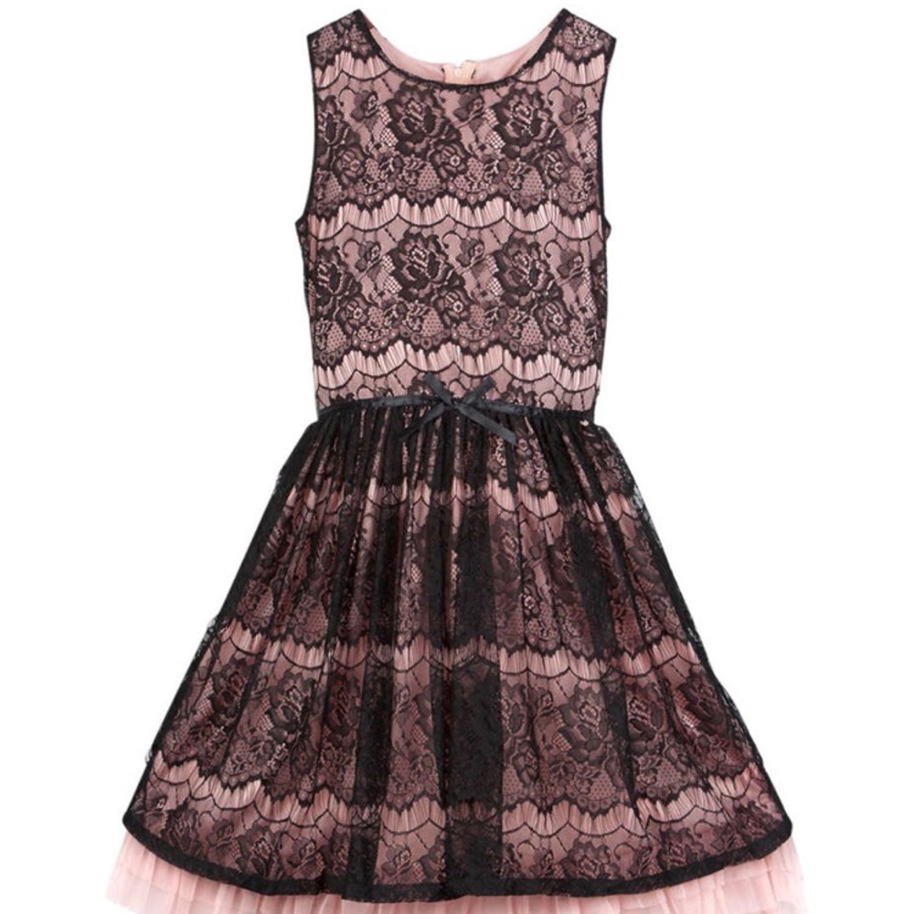 Joe & Ella lace crew neck dress